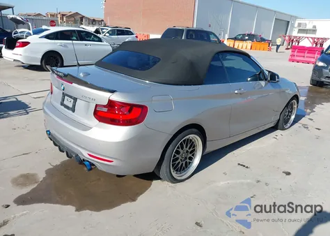 2015 BMW 228I z USA, uszkodzony, nr VIN WBA1K5C54FV242897